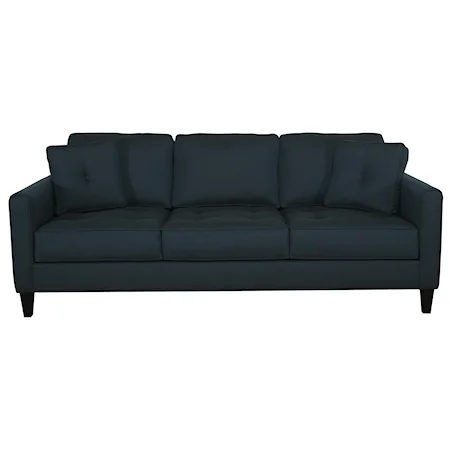 Contemporary Sofa with Track Arms